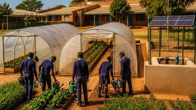 Soshanguve school adds horticultural tunnels and borehole to boost hands-on agriculture