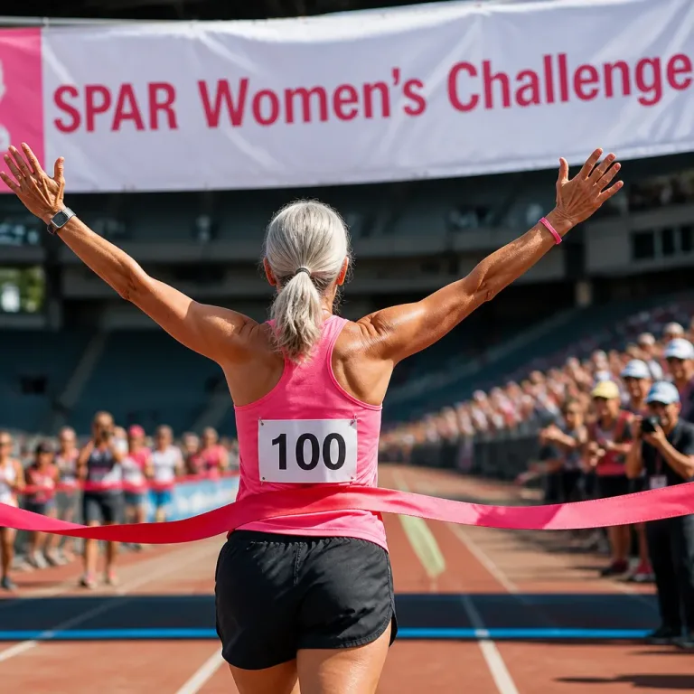 At 70, Blanche Moila runs her 100th SPAR Women’s Challenge and still breaks barriers