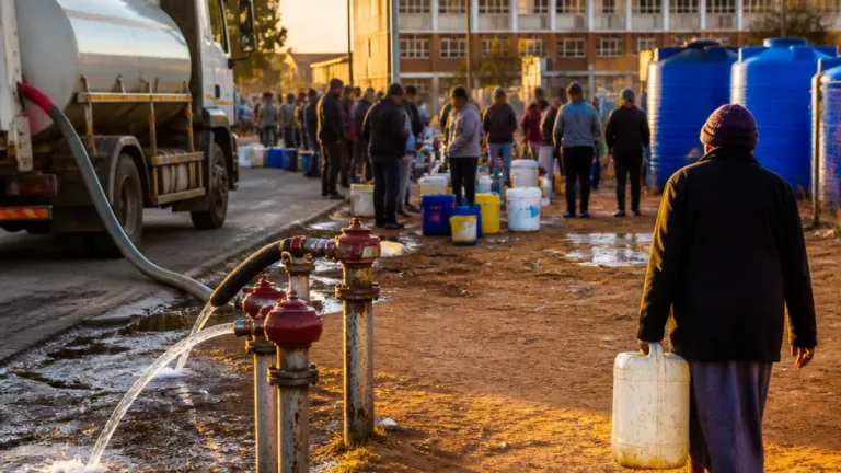Standerton Ext 8 residents say water shortage has reached breaking point