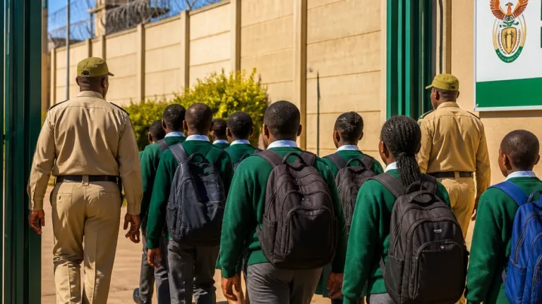 Standerton learners taken inside correctional centre in school safety programme