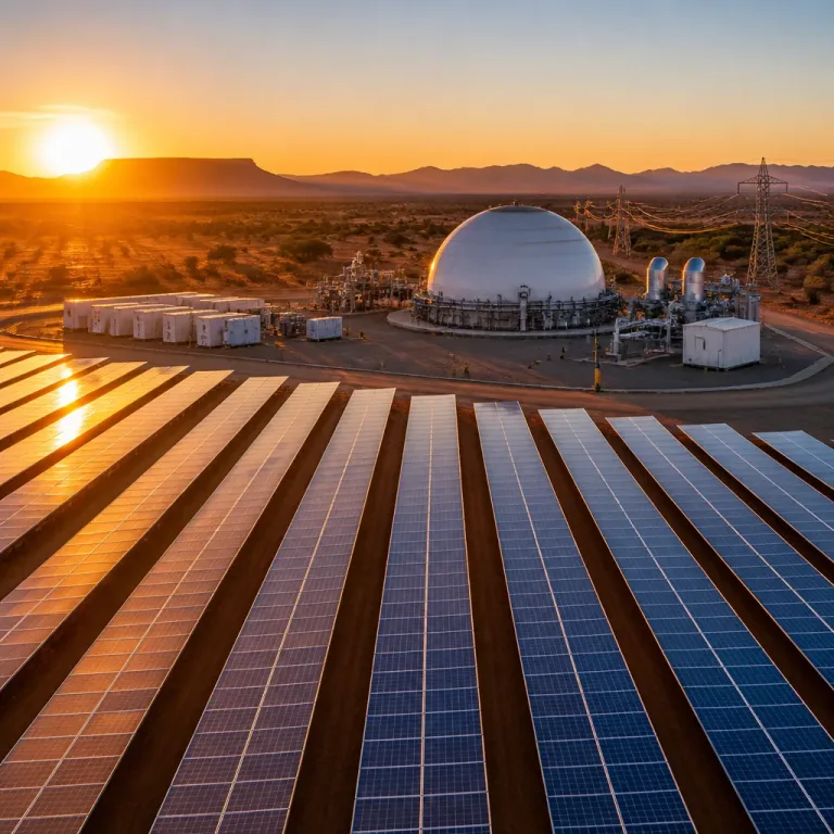 CO2 battery offering up to 18‑hour storage pitched for South Africa’s renewables gap