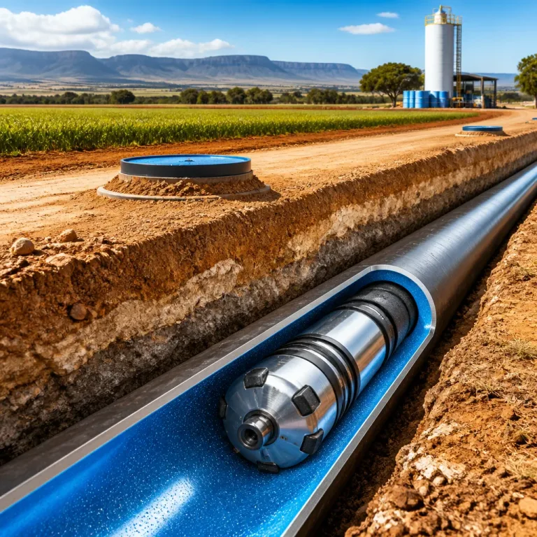 Trenchless pipe pigging rehabilitates pipelines up to 30 km, cuts surface disruption