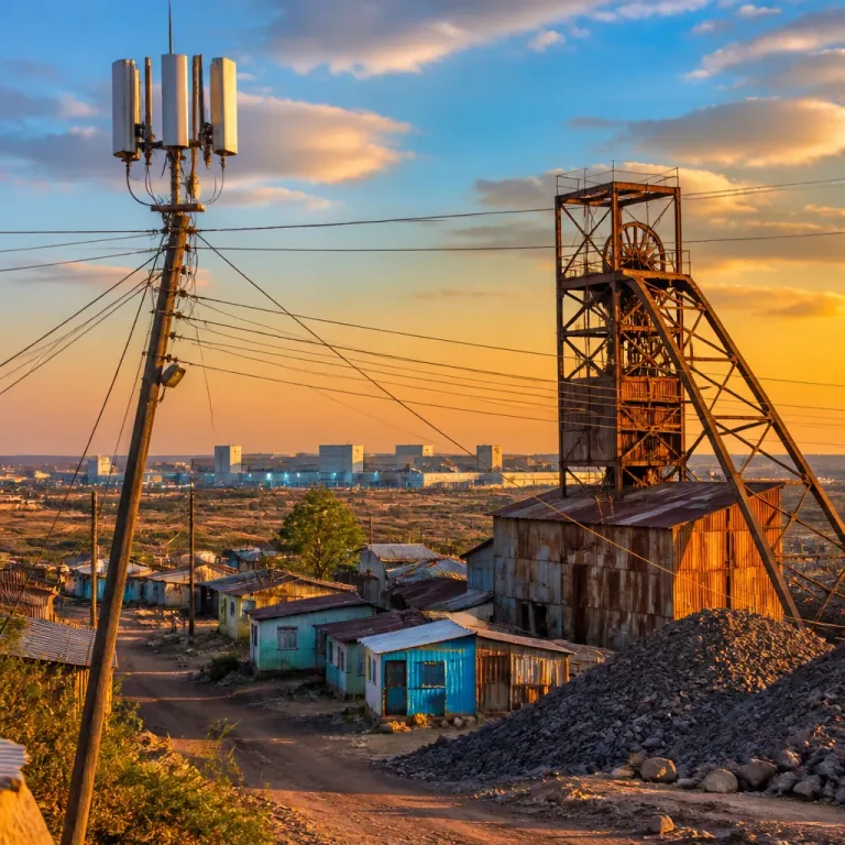 Digital infrastructure lags where minerals for the internet are mined, deepening South Africa’s tech divide