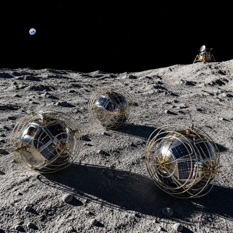 Africa2Moon design published: small rolling spheres to form first lunar radio interferometer