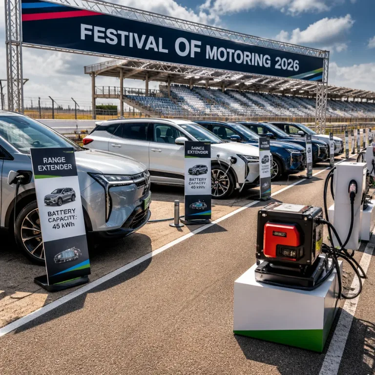 Chinese automakers push electrification and range‑extenders at Festival of Motoring 2026