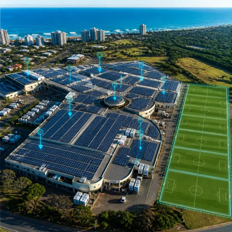 Gateway mall installs 7.67MW rooftop solar, covering almost five soccer fields