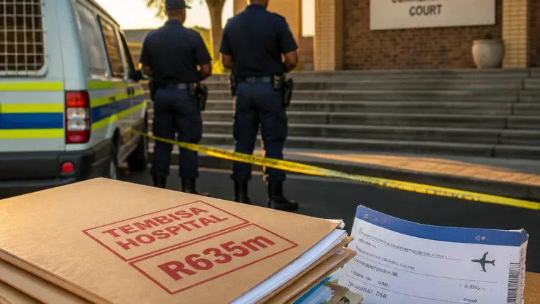 Tembisa man arrested in R635m hospital tender fraud probe to appear in Palm Ridge court