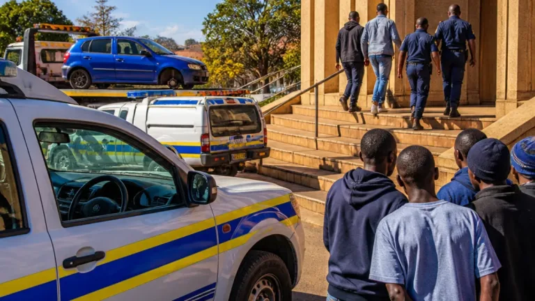Two men appear in Elukwatini court after stripped Golf 5 linked to Gauteng theft recovered