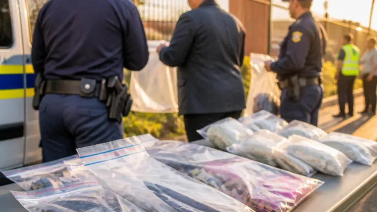 Unannounced searches at three Alexandra schools seize drugs, knives and vapes