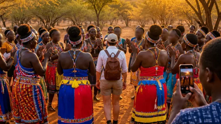 Viral clip shows Japanese visitor joining a group dance in Limpopo, sparking praise online