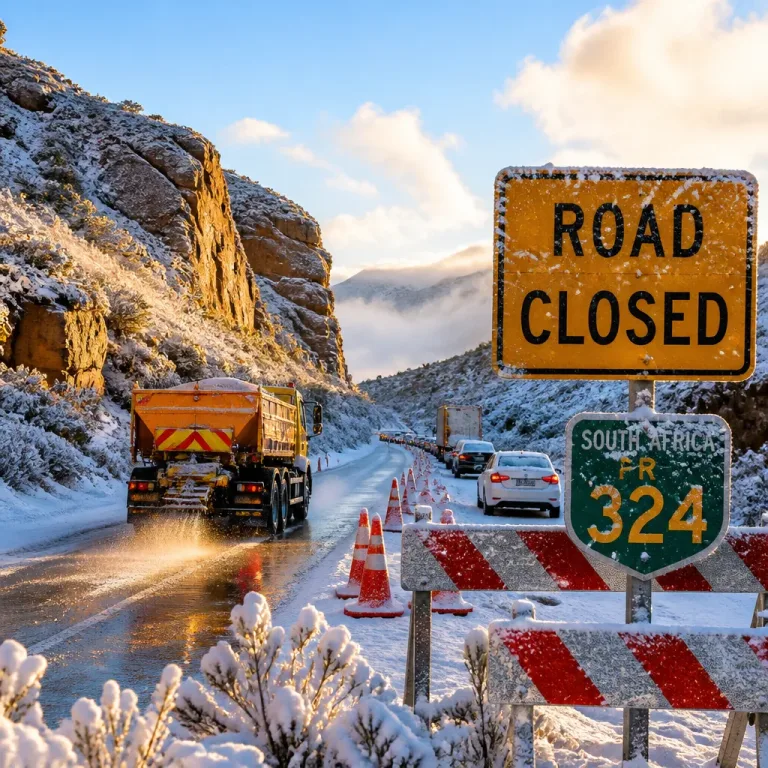 Snow, ice and heavy rain close key national routes — motorists urged to avoid travel