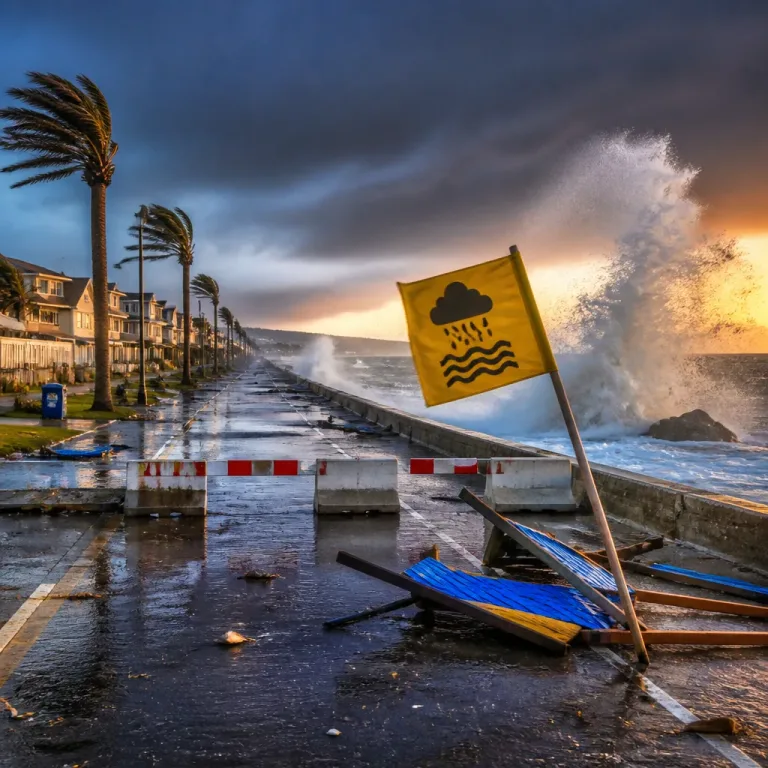 Cut-off low to bring heavy rain, damaging winds and rough seas across South Africa