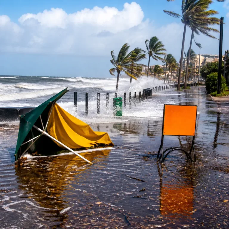 Disruptive rain and storms sweep much of South Africa; Orange level 6 warning for KZN south coast