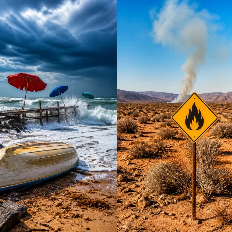 SA Weather Service warns of damaging coastal winds and extreme fire danger in parts of Northern Cape