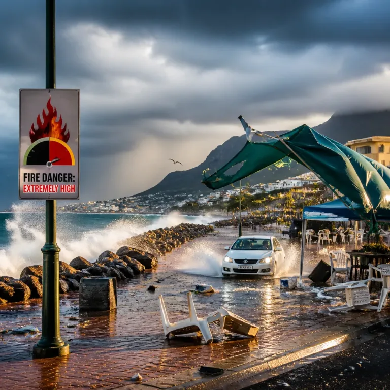 SAWS issues multi-province yellow warnings for heavy rain, damaging winds and fire danger