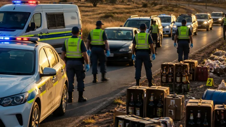 Week-long multi-agency operation in Northern Cape yields hundreds of arrests and large seizures