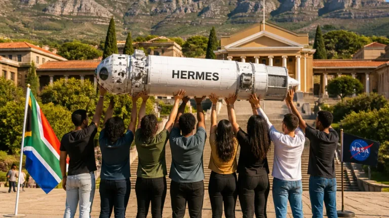 Western Cape learners lead South Africa to victory at international space design competition
