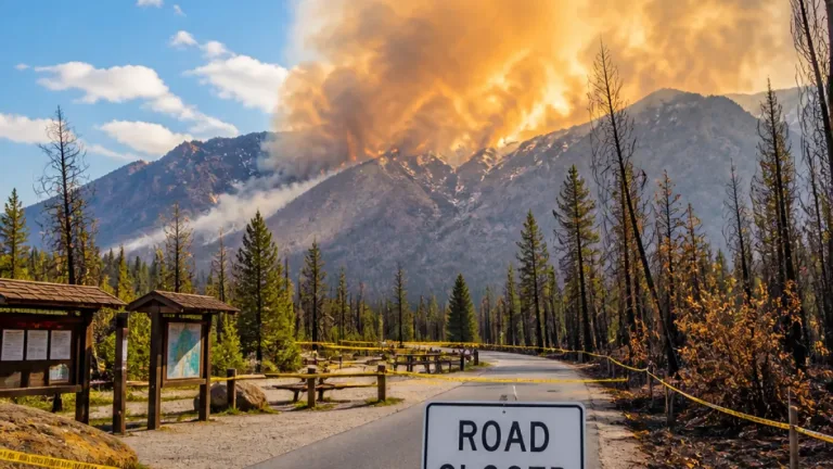 White River corridor at Mount Rainier closed after Grand Park 2 Fire burns 200 acres