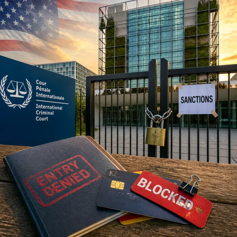 US sanctions on ICC president prompt warnings about threat to international rule of law