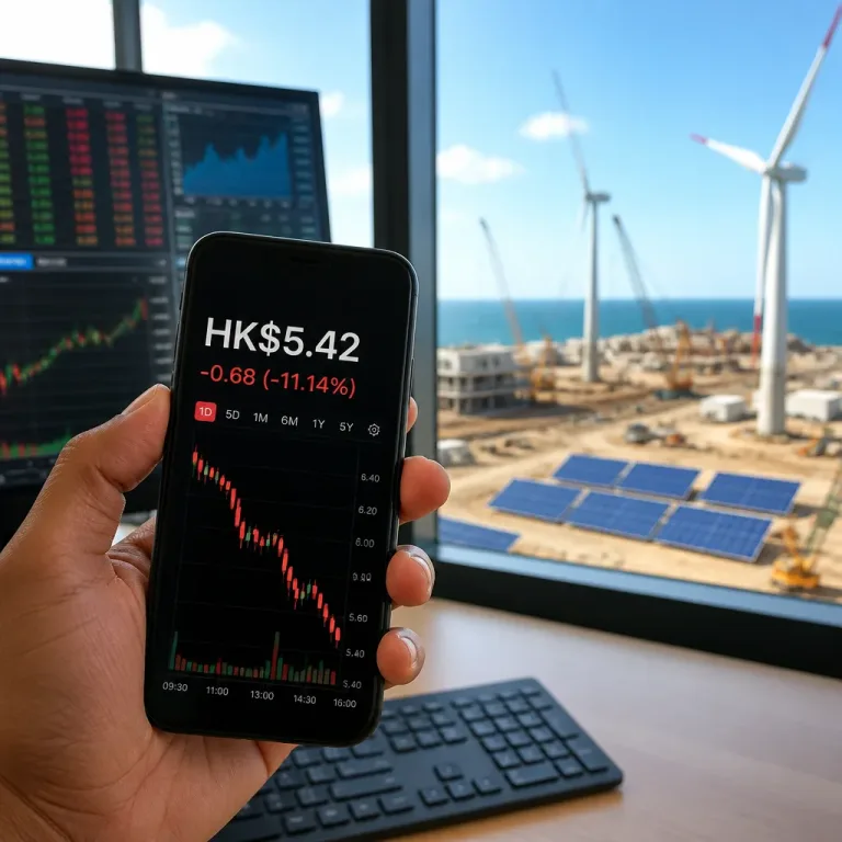 Huaneng Power shares slide after weak half‑year results; analysts flag fair‑value gap
