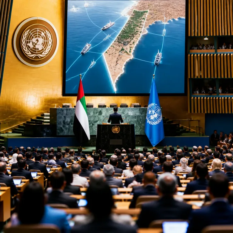 UAE urges diplomacy at UN, pushes for Gaza ceasefire and protection of maritime routes