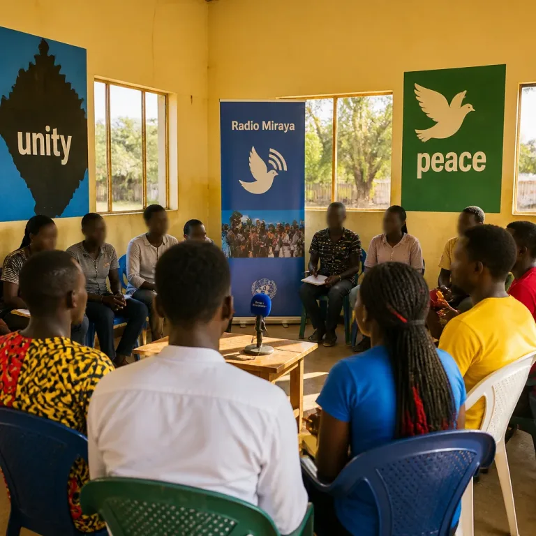 Youth in Juba urged to choose peace over mobilisation as UNMISS backs International Youth Day
